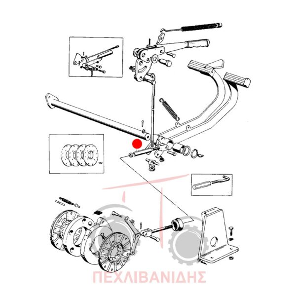 Brake wire sleeve Landini 5500-6500-7500-8500