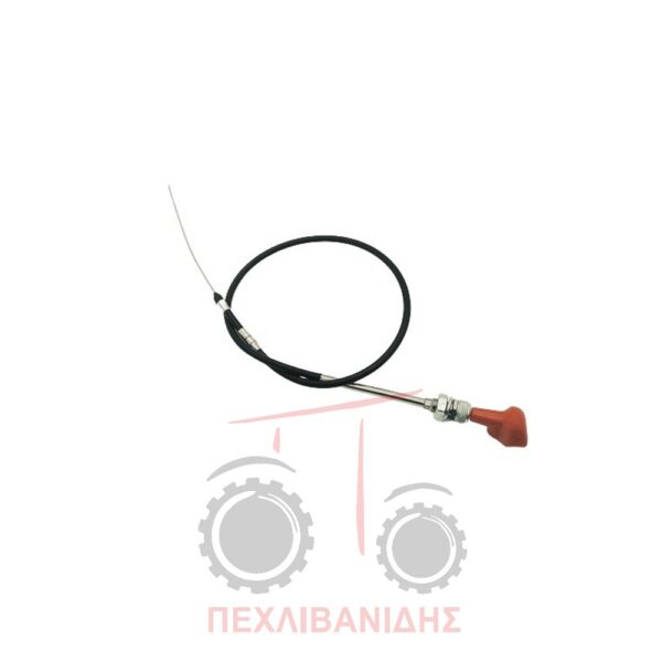 Throttle cable from pedal to pump Massey Ferguson 374-394
