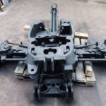 Front axle with front hydraulic system New Holland T6.145